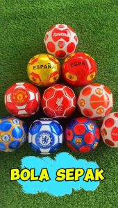 BOLA SEPAK SIZE 5 / BOLA KAKI / BOLA MURAH SEPAK JAHIT FREE PENTIL DAN JARING