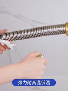 304 Stainless Steel Drain Pipe Double Vegetable Sink Drainage Device Kitchen Sewer Pipe Fittings