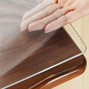 Waterproof and Oil-proof Transparent PVC Table Pad