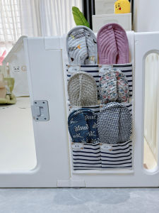 Wall-Mounted Storage Bag for Slippers Crawling Mat Multi-Functional Storage Bag for Household Items And Shoe Covers
