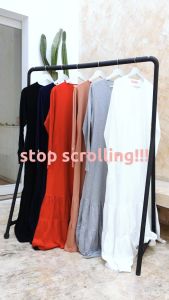 Nusseyba Activewear - Naqeeya Dress - Gamis katun Dewasa - Gamis Dewasa - Gamis Syari Haji & Umroh / Umrah