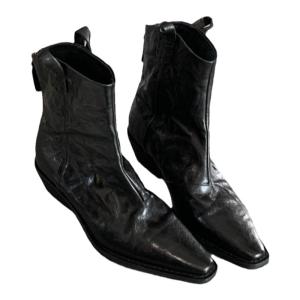 XIANNIWEI | Pointed V-Cut Vintage Martin Boots Short Womens Boot