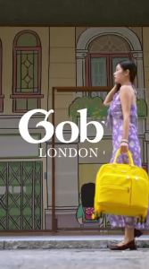 Goby London Nylon Pilot Case Soft Case Trolley Luggage Bag Lightweight Cabin Size 16" & 18" Inch