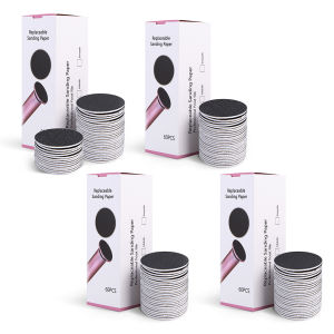 Welcomehome 60Pcs 43mm Foot Dead Skin Sandpaper Callus Remover Sandpaper Replacement Sandpaper Discs Pedicure Tools