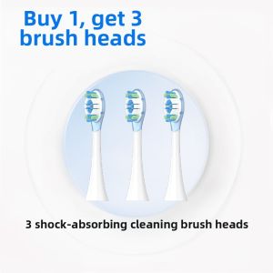 Suning Selected Electric Toothbrush Heads Compatible with Xiaomi MES609 Vibration Sweeping Shock Absorption MIJIA Toothbrush Heads