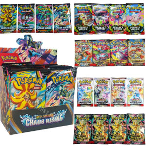 Bandai | 360pcs Pokemon Card Scarlet & Violet Prismatic Evolutions Pokemon MEGA EVOLUTION CHAOS RISINC Ultra Prism Booster Battle Card