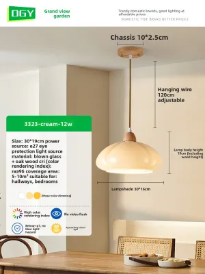 DGY | Vintage Pumpkin Style Chandelier