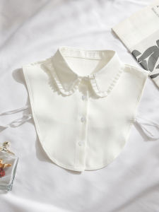 เสื้อเชิ้ตผ้าชีฟองแขนกุดสไตล์วัยรุ่นสำหรับผู้หญิงในฤดูใบไม้ผลิและฤดูใบไม้ร่วง สไตล์อินเทรนด์สำหรับใส่ไปทำงานและไปเที่ยว