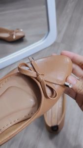 Hellona Nucha Series Sepatu Flatshoes Wanita Cantik Model Pita Kekinian