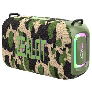ZEALOT S85 50W Wireless Speakers Outdoor Portable Subwoofer Speaker Hifi Sound quality RGB light 24 Hours Playtime8000mAh.