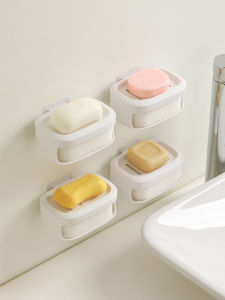 FaSoLa | Wall-mounted Double-layer Draining Soap Dish No drilling required