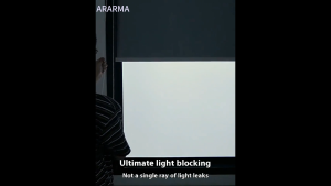 Roller Blinds for window 100% Blackout curtain grey darkgrey black beige white Roller Shades Custom Roller Blinds Shades Window Blinds Home & Office Length 2 meters