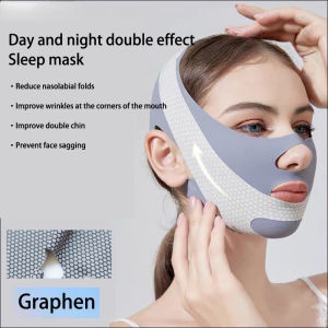 Face-Lift With Sleep Face V Shaper Facial Slimming Relaxation Shape Lift Reduce Double Chin Face V脸绷带提拉脸部紧致改善法令纹双下巴