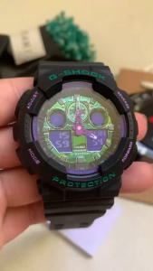 【2YEARS WARRANTY】Jam Tangan Lelaki GShock  GA-100B-1A shockproof Military Waterproof Sport LED Digital Quartz Men Watch