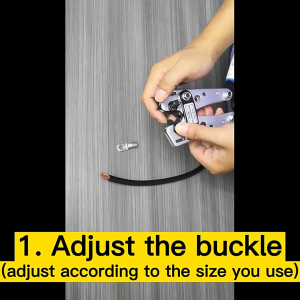 ORI CINLIN HX-50B Tang Crimping skun kabel krimping Crimper Wire Terminal Pliers 9-0 AWG 6-50mm2