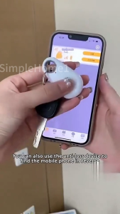 New Bluetooth Smart Tracker Key Finder with Anti-Lost Alarm Smart Anti-lost Bluetooth Key Suitcase Bag Finder Device