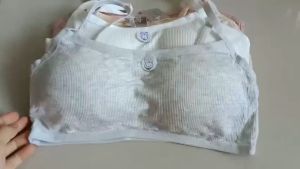 Áo lá học sinh cấp 1 cấp 2 - mút mỏng có thể tháo rời - áo lót học sinh - áo ngực học sinh - DUDIA Br01