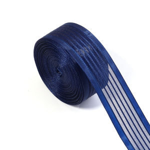Ruộng Lụa Organza 10 Thước Rộng 1 Inch (25mm) Dùng Làm Nơ Trang Trí Đám Cưới Giáng Sinh Bó Hoa Thủ Công Làm Bằng Vải Polyester
