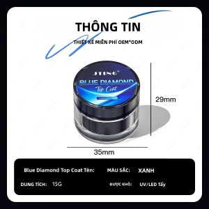 Sơn Móng Tay Gel Phủ Bóng JTING 15ml Không Chứa Hema Hiệu Ứng Độc Đáo Không Gây Ố Vàng Sử Dụng Đèn LED/UV