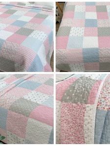 Premium Pure Cotton Air Conditioned Summer Quilt 150x200 Size Bed Cover High End Bedding Duvet Cover Plant Floral Pattern