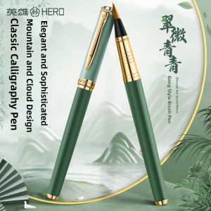 HERO | Calligraphy Specialized Pen for Men High-Quality Brush-Style Pen with Refillable Soft Tip