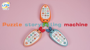 EduJoy 409 - Mainan HP Musik Bayi Baby Music Phone Edukasi Lucu & Interaktif dengan Desain Karakter Lucu