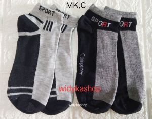 kaos kaki termurah semata kaki sport bagus buat pria dewasaremaja muat ukuran kaki 34sampai 49 benar benar jumbo
