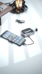 🇸🇬 [In Stock] New power bank Creative Mecha-style Portable Charger with Detachable 5000mAh Battery MXD-01