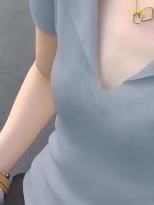 SHUQINGLAI | Slim Fit Stylish Polo Collar Short Sleeve T-Shirt