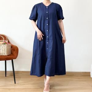 [VEMODE] DRESS MIDI POLOS CASUAL PESTA 0B3D 0501