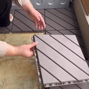 PVC DECKING TILE decking outdoor decking floor decking tiles deck tiles outdoor tiles interlock stone pebble stone wooden
