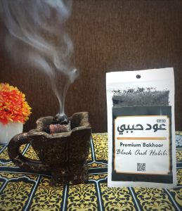 Buhur Arab Premium Black Oud Habibi / Dupa Arab Premium Gaharu Hitam