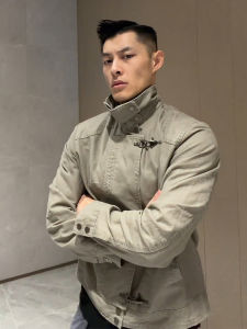 LIUBU | Rugged Harrington Style Water Washed Old-effect Jacket