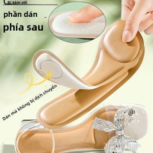 1 Dép Nữ Gót Miếng Lót Giày Thấm Hút Mồ Hôi Chống Trơn Trượt Chống Trơn Trượt Mềm Giảm Sốc Chống Đau Miếng Lót Giày EVA