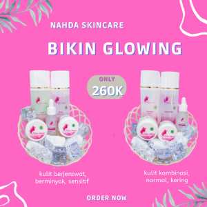 Nahda skincare paket ekonomis