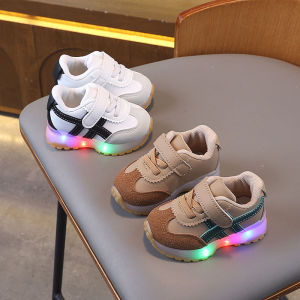 LED Light Soft Bottom Non-slip Walking Shoes