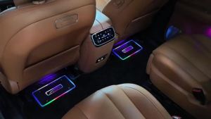 Tấm Thảm Chân Xe Symphony Với Đèn Nền Logo Chào Mừng Điều Khiển Bằng Ứng Dụng Đèn LED RGB Đèn Neon Trang Trí Nội Thất Acrylic