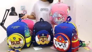 Cartoon Paw Patrol Bag for Kids Boys Girls School bag Waterproof Backpack Cute dogs bagpack for kids paw patrol Birthday Gift for Children