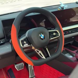 38cm 15 Inch Car Steering Wheel Cover Fit For Toyota Camry RAV4 Corolla CHR Highlander Yaris Prado Hilux Venza Avalon 2026