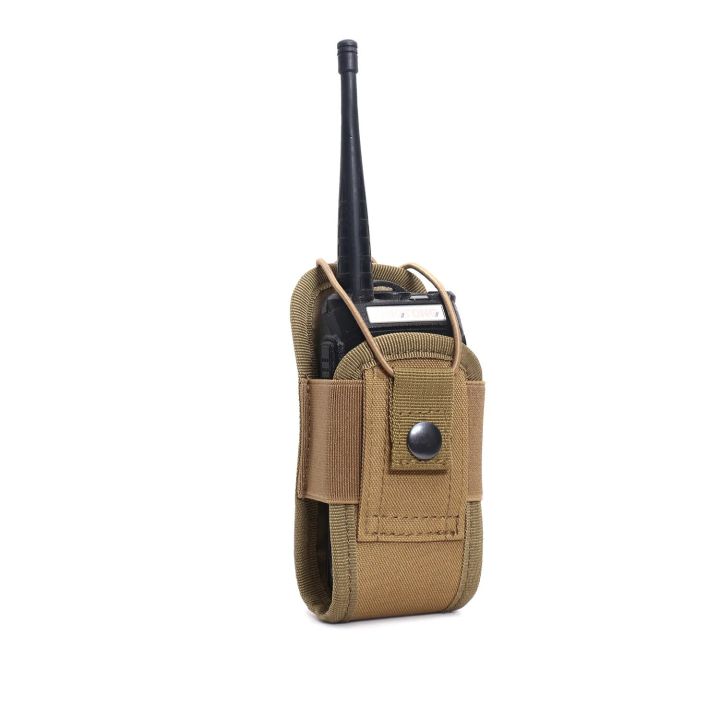 Holster Tactique DECHO-C Pour Radio - Pochette Molle Réglable Chasse Et Outdoor