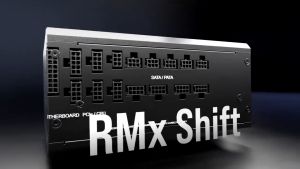 Corsair RMx SHIFT Series 80 PLUS Gold Fully Modular Side Interface ATX 3.0 Power Supply - RM850x/RM1000x/RM1200x