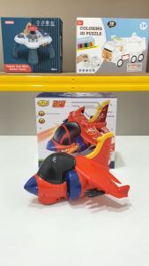 [KST] Pesawat Tempur Lampu Musik | Mainan Pesawat Terbang Bump And Go | Hadiah Ulang Tahun Anak Laki Laki