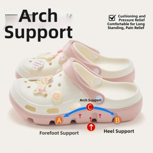 TZLDN | Thick Bottom Breathable Hole Shoes Sandals