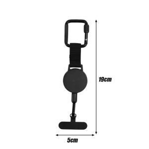 Retractable Anti-Theft Phone Holder Extendable Key Chain Lanyard Phone Strap Outdoor Universal Case Keychain Cord Clip Anti-lost