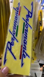 Tem dán Performante xe máy và giá 1 cặp - đủ màu