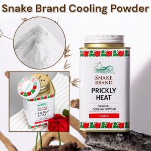 Snake Brand Cooling Powder Talcum Powder Antiperspirant Powder Smooth And Refreshing Skin Fast Cooling And Release Heat