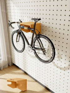 BEIQIVI | Solid Wood Storage Shelf Hangers Clothes Rack