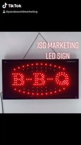 Energy saving light billboard Flashing Mode BBQ-LED SIGN (Small)