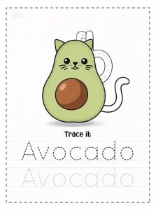 50 lembar kertas worksheet anak menebalkan huruf abjad dari A sampai Z