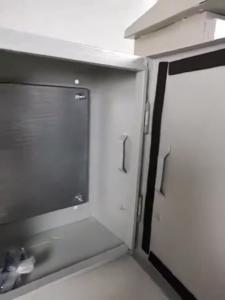Metal Enclosure Electrical Panel Circuit Weather Proof Panel CL-4615 with Lockable Handle for Electrical Circuitry & Parts